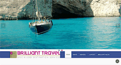 Desktop Screenshot of brilliant-travel.gr